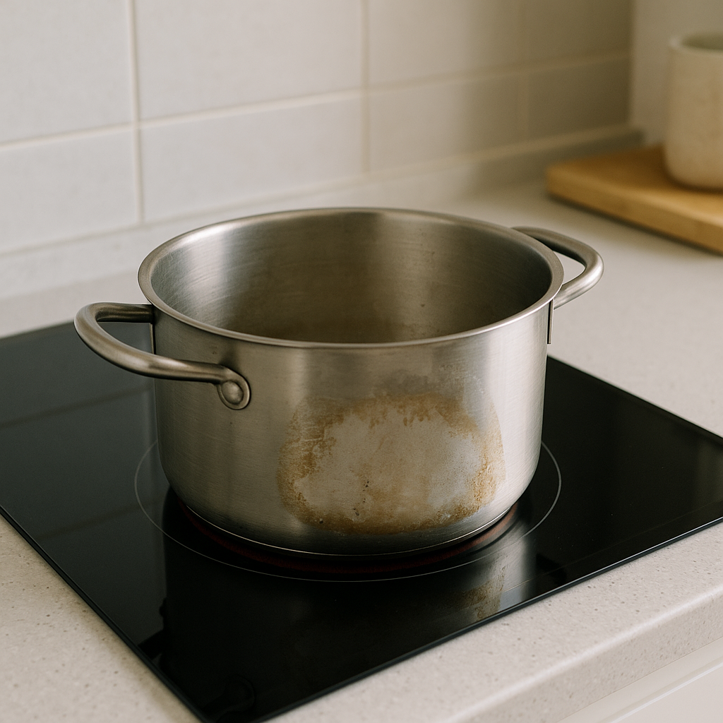 인덕션이 꺼졌다 켜질 때: 냄비 재질보다 중요한 것