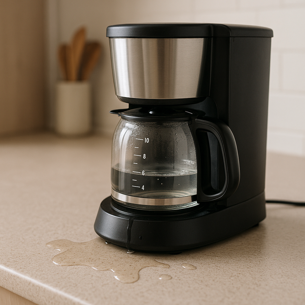 커피머신 물샘, 고장보다 패킹 건조가 원인일 수 있어요