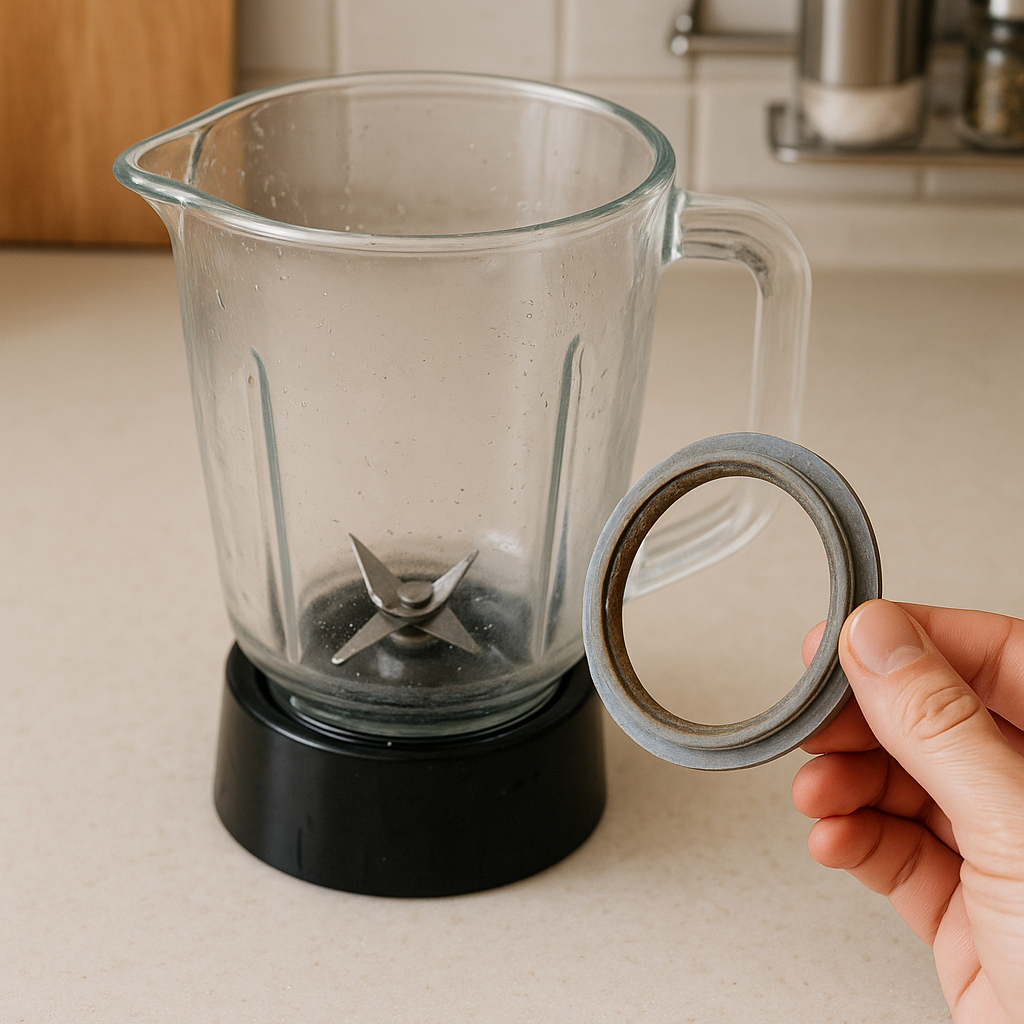 믹서기 냄새, 칼날이 아니라 고무패킹이 범인일 때