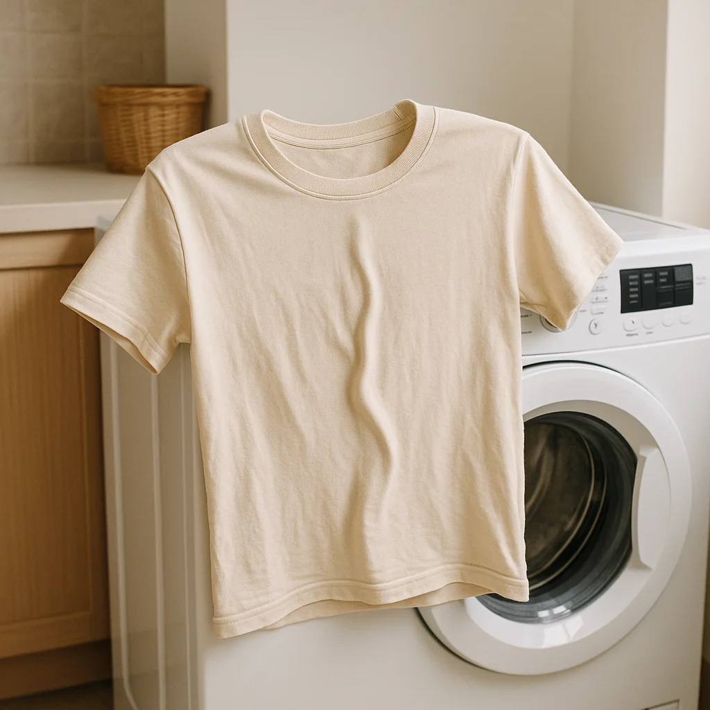 세탁 후 옷이 늘어났다면: 탈수 세기가 너무 셌을 수 있어요