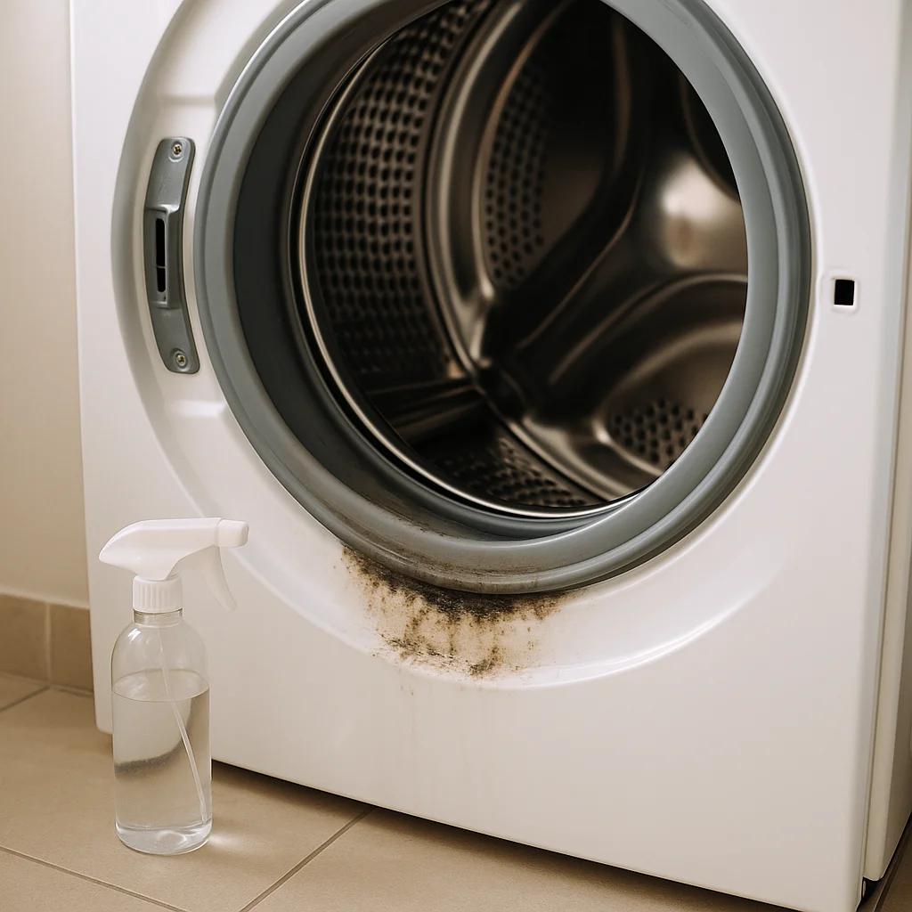 세탁기 고무패킹 곰팡이, 락스보다 안전한 루틴부터