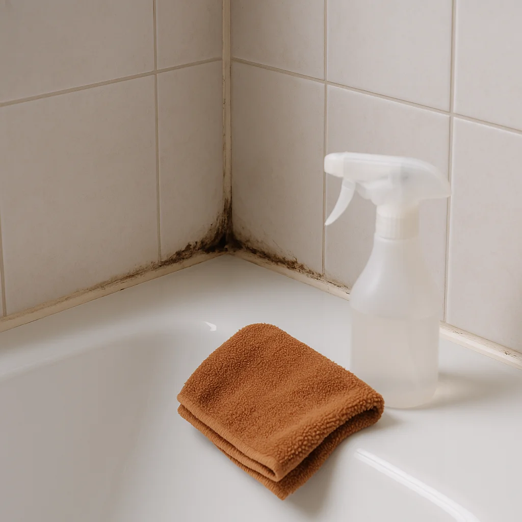 욕실 실리콘 곰팡이, 겉만 하얘지는 ‘가짜 해결’ 피하기