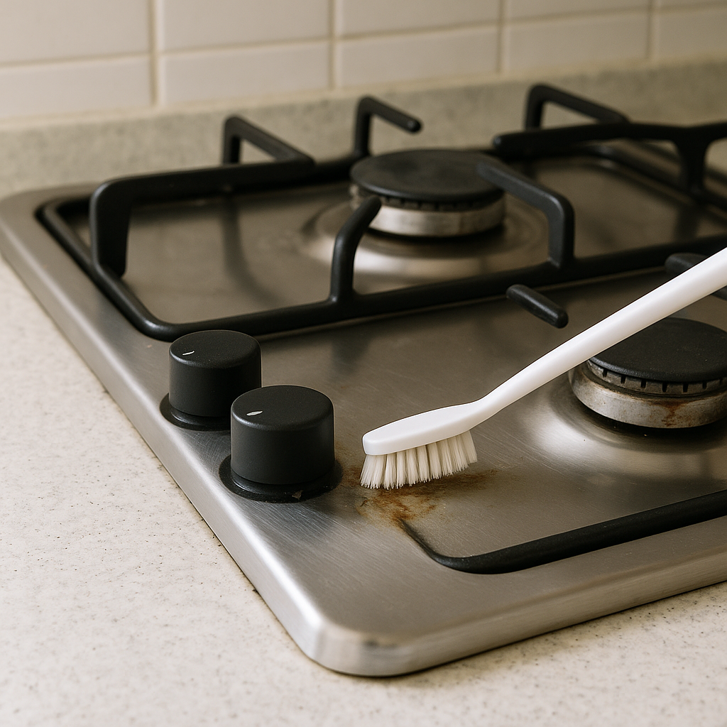 가스레인지 손잡이 틈새, 칫솔로 안 되는 이유와 해결 루트