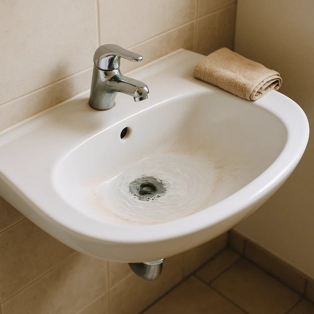 세면대 물 내려가다 “꿀렁” 소리? 막힘보다 이게 먼저예요