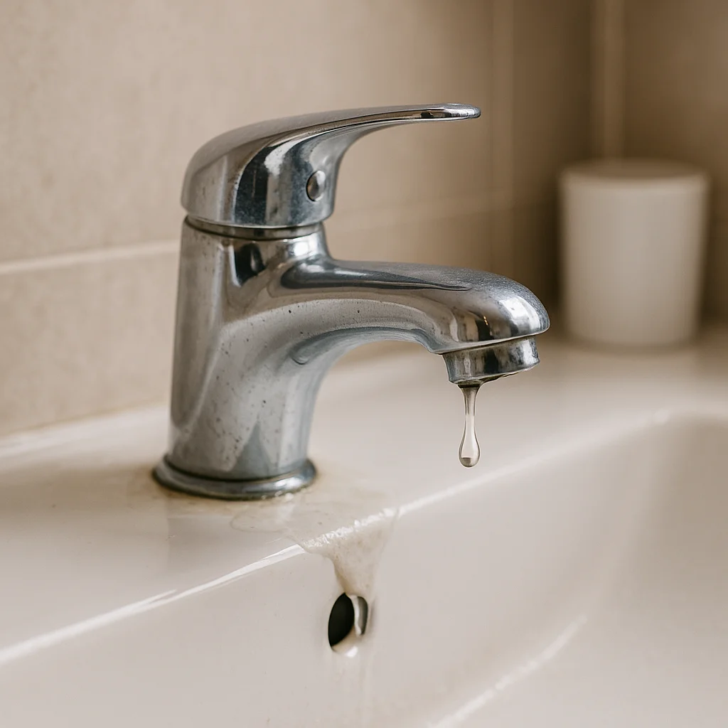 수전(수도꼭지) 물샘, 부품 교체 전 테스트 3단계