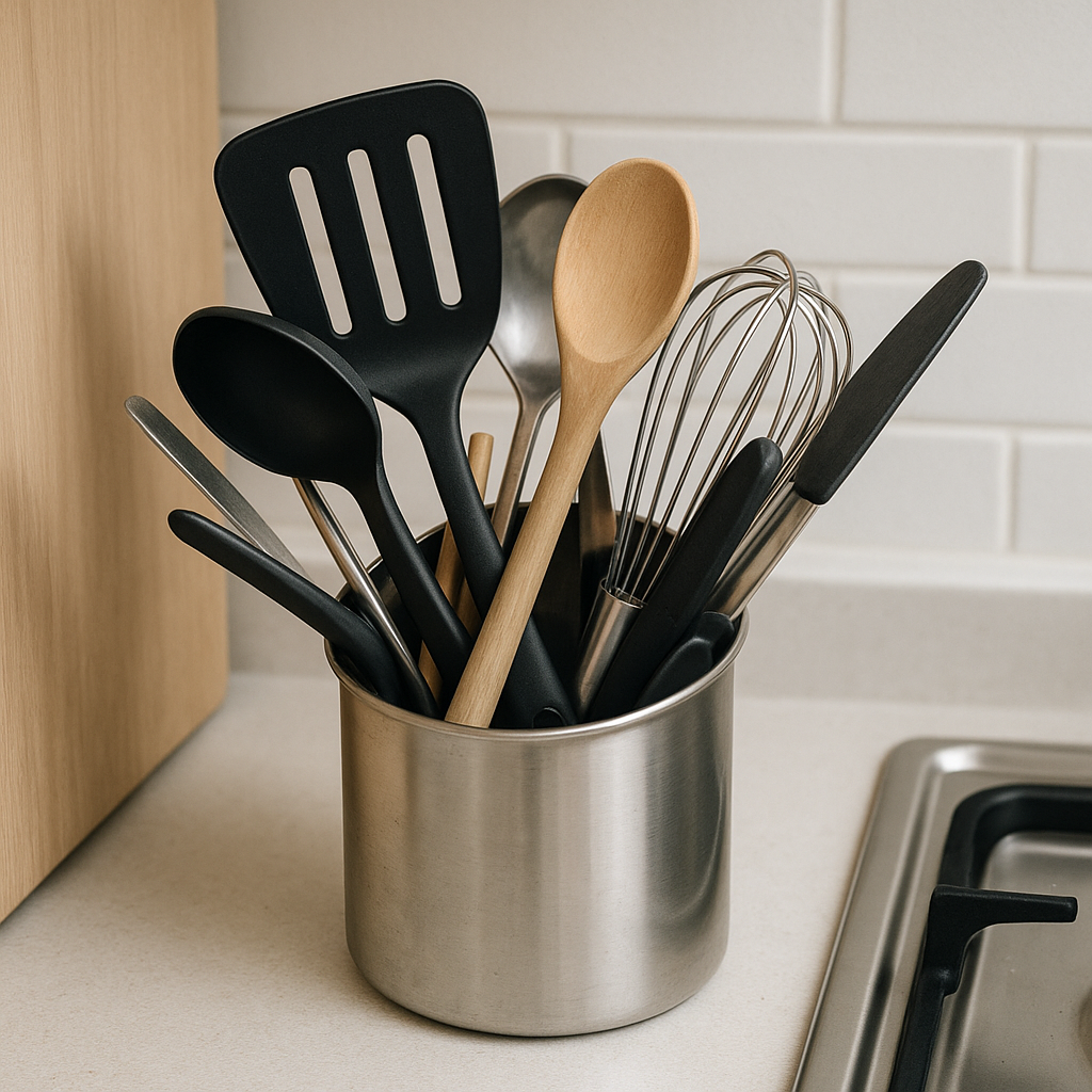 주방 조리도구, “세로 수납”이 오히려 불편한 케이스