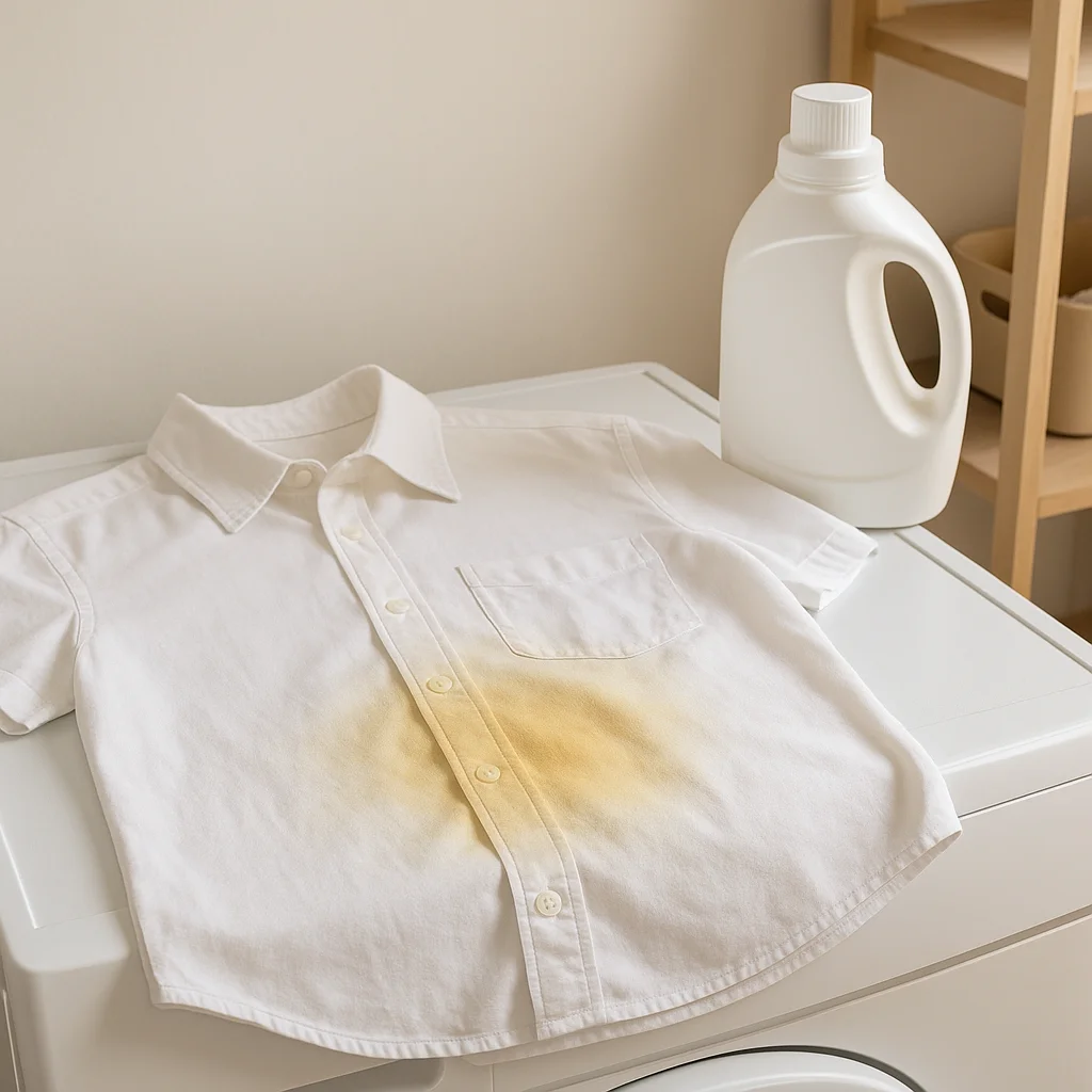 표백제 썼는데 누렇게 됐다면: 제품 탓보다 ‘섬유’ 탓일 수 있어요