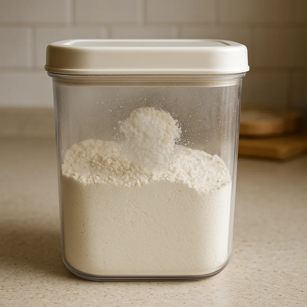 밀가루/쌀 보관, 벌레보다 더 무서운 ‘습기 덩어리’