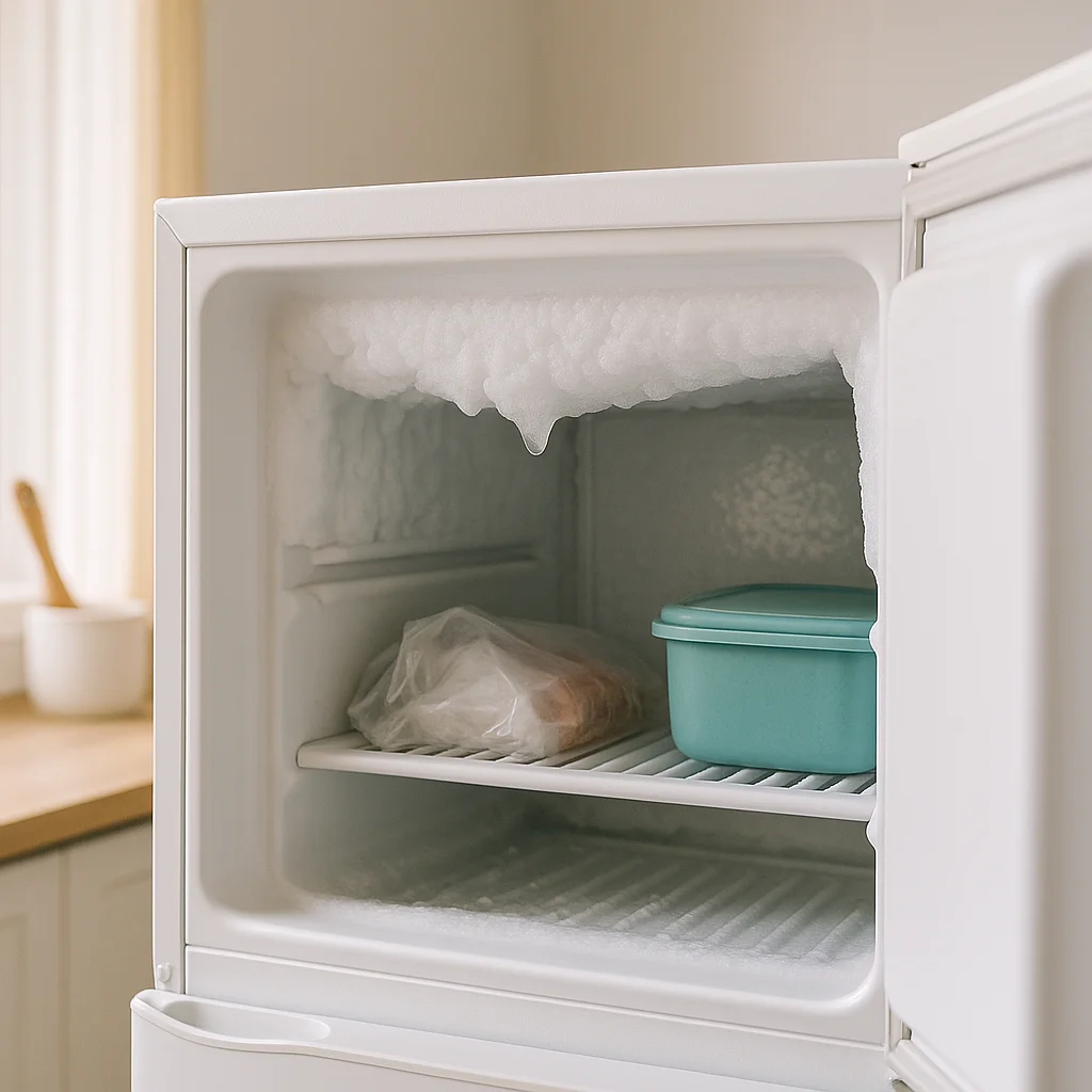 냉동실 성에, 성에 제거보다 “문 여닫는 습관”이 핵심