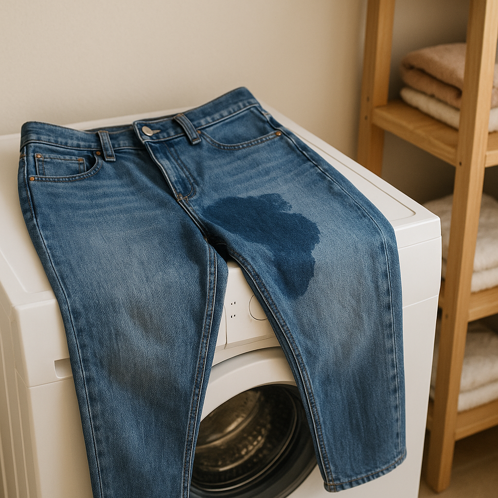 청바지 물 빠짐, 첫 세탁에서 대부분 하는 실수 3가지