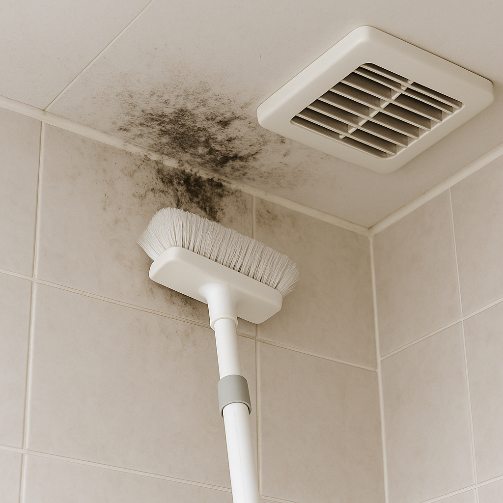 욕실 천장 곰팡이, 환풍기 켜도 소용없을 때 체크할 것