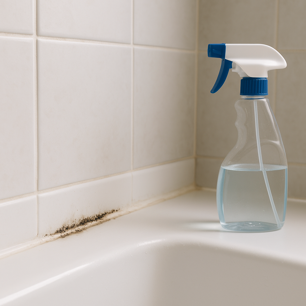 욕실 실리콘 곰팡이, 겉만 하얘지는 ‘가짜 해결’ 피하기