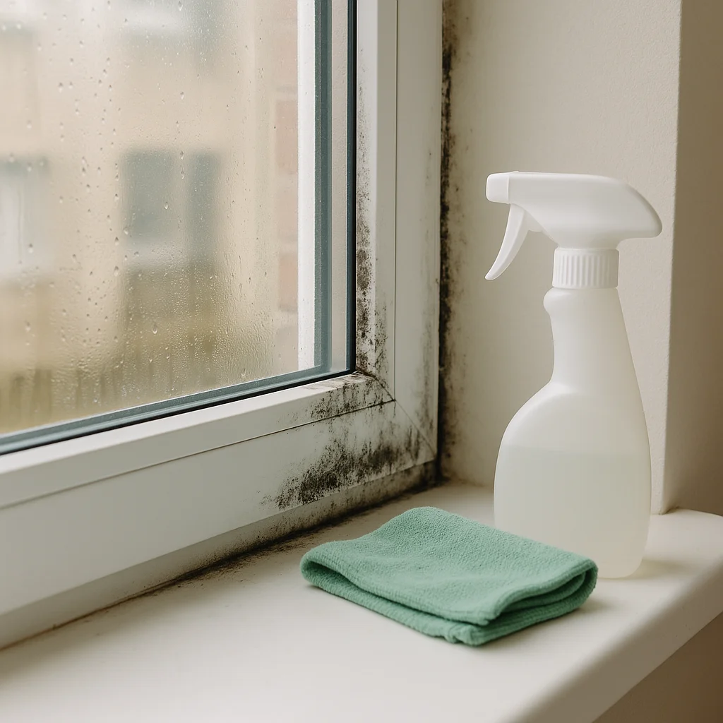 창틀 곰팡이, 닦는 방법이 아니라 ‘물길’이 문제