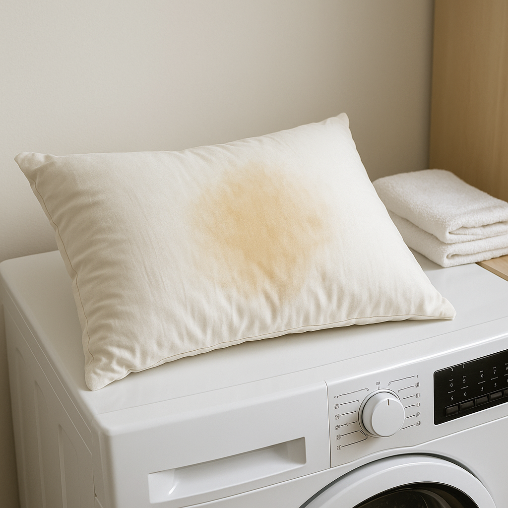 베개에서 나는 땀 냄새, 표면만 빨면 안 되는 이유