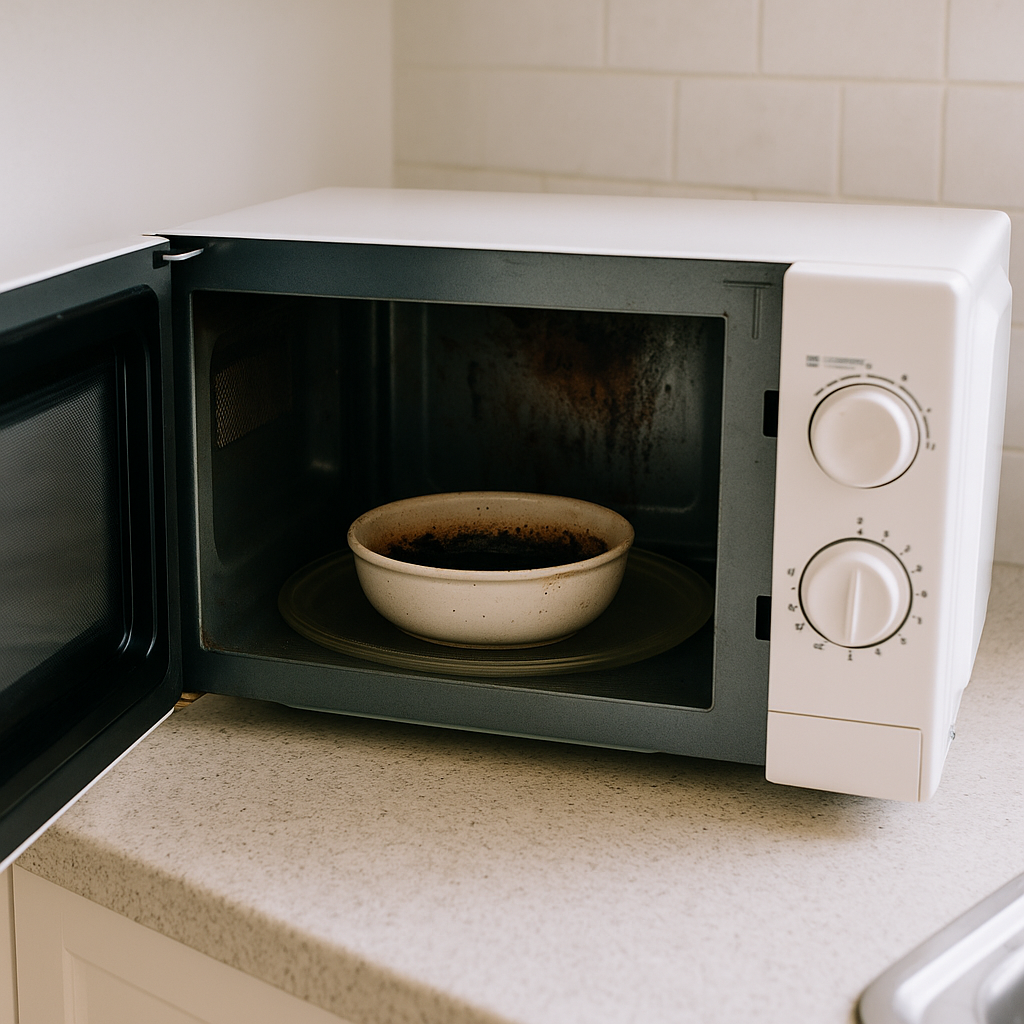 전자레인지 탄 냄새, 레몬 한 조각이 안 통하는 경우