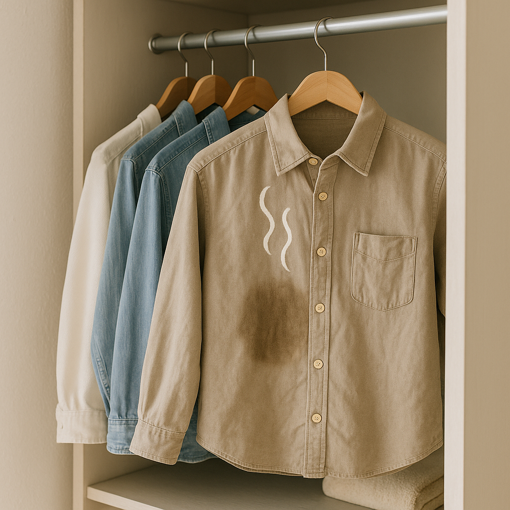 옷장 냄새, 방향제 넣기 전에 해야 할 2단계