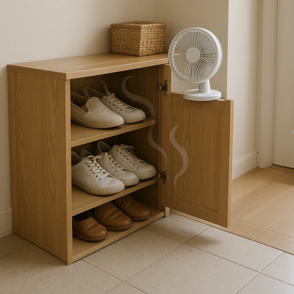 쓰레기차 다녀간 뒤 집 냄새, 현관이 원인일 수 있어요