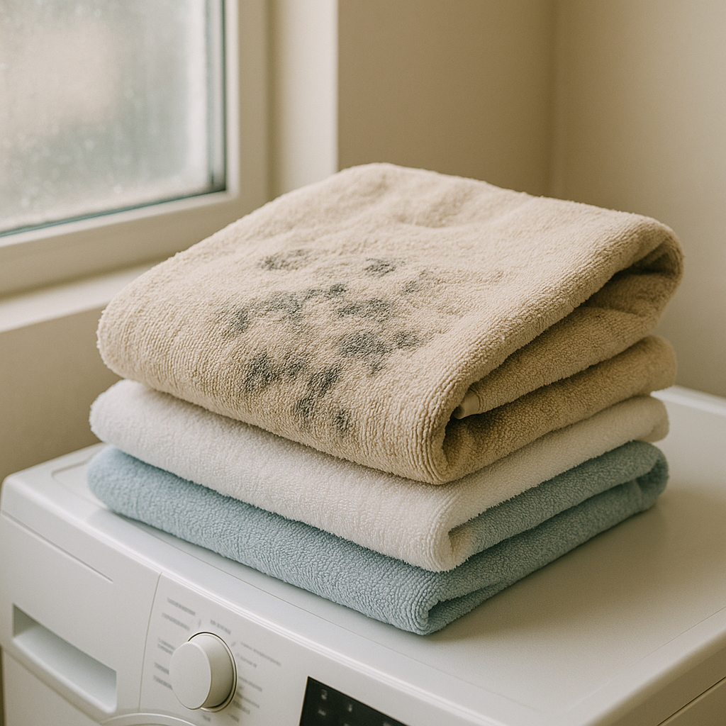 수건 쉰내가 되살아나는 이유: 세탁보다 ‘건조’가 문제
