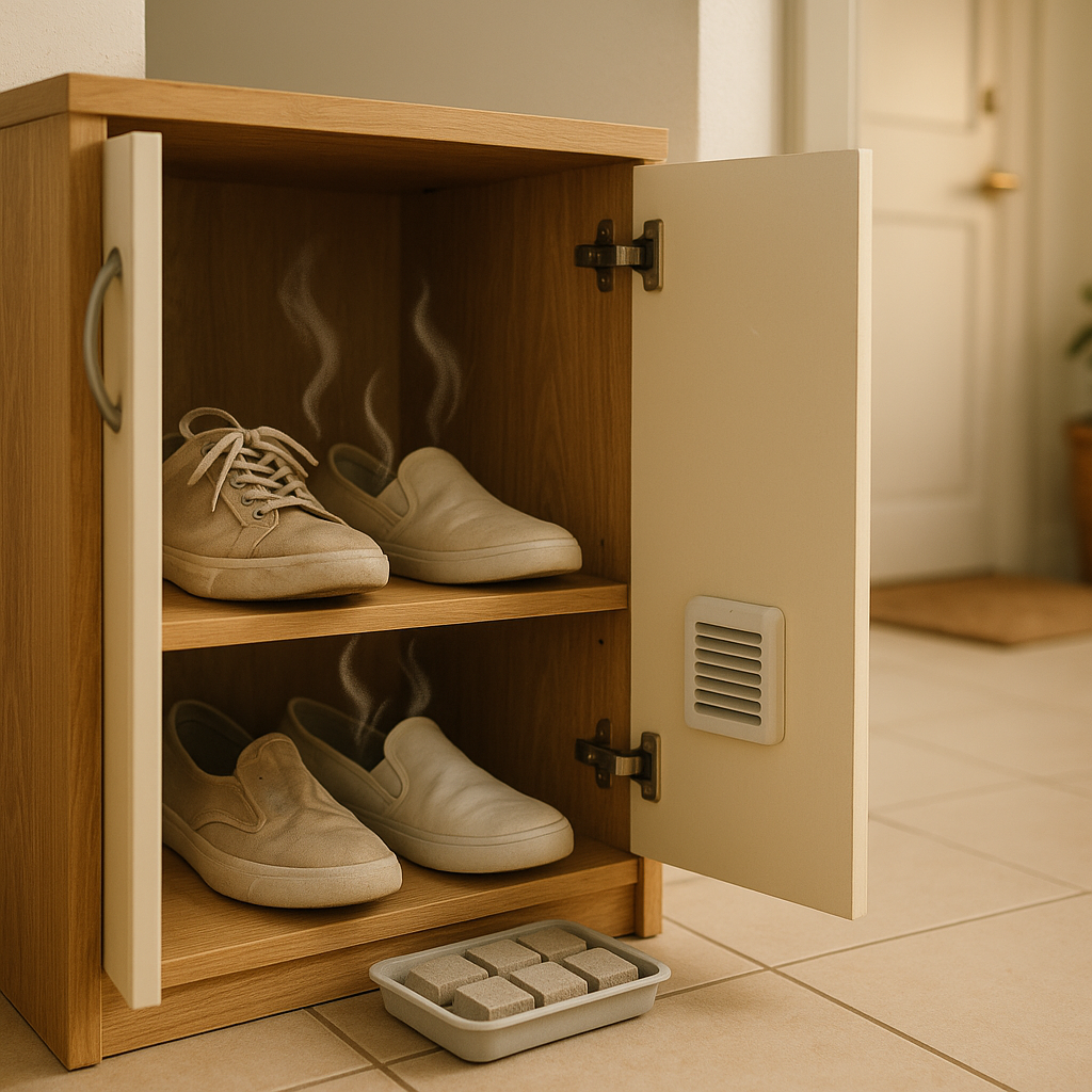 수납장 냄새, 나무/접착제에서 나는 경우도 있습니다