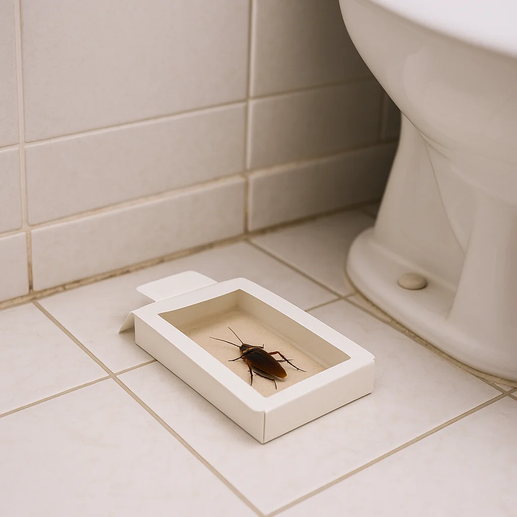 화장실 벌레, 약 붓기 전에 ‘트랩’이 살아있는지 확인하세요