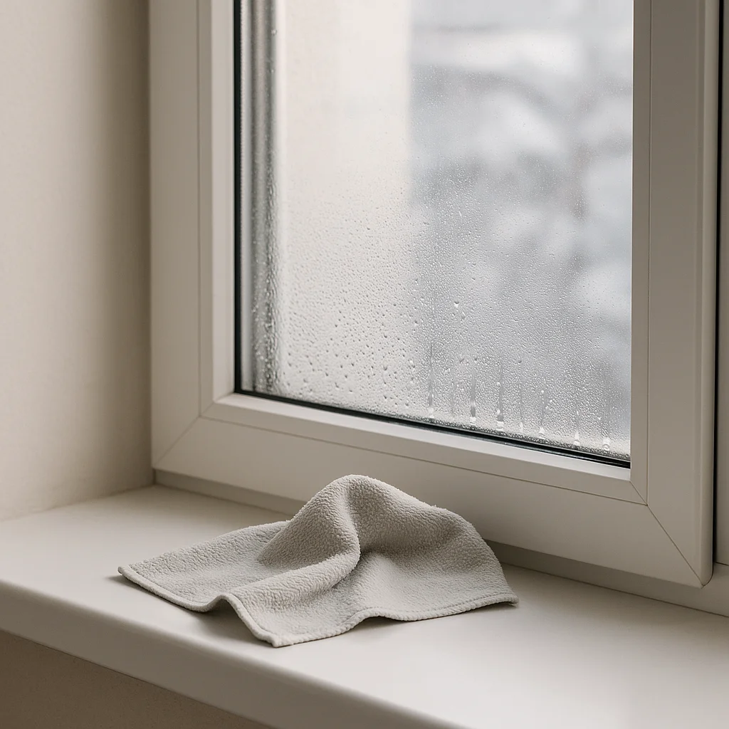 겨울 결로 물방울, 닦는 것보다 “생기는 이유” 줄이는 순서