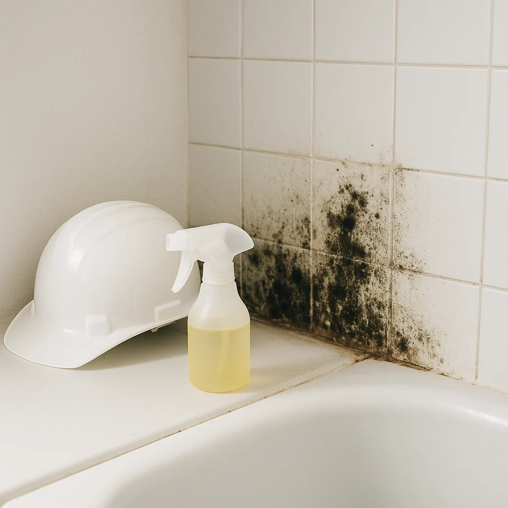 장마철 곰팡이, 락스 전에 먼저 해야 하는 안전 확인