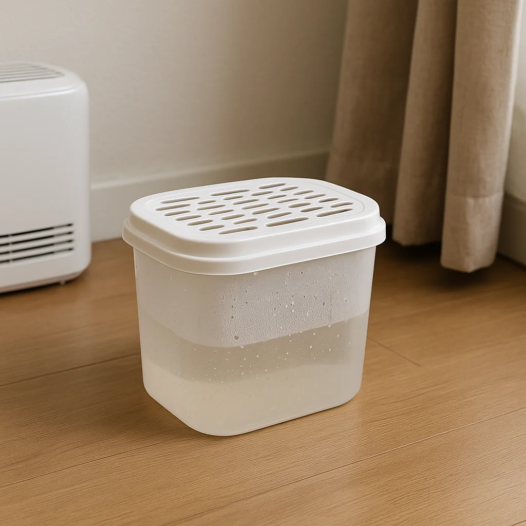 제습제 물이 너무 빨리 차는 이유: 공기 흐름이 막혔습니다